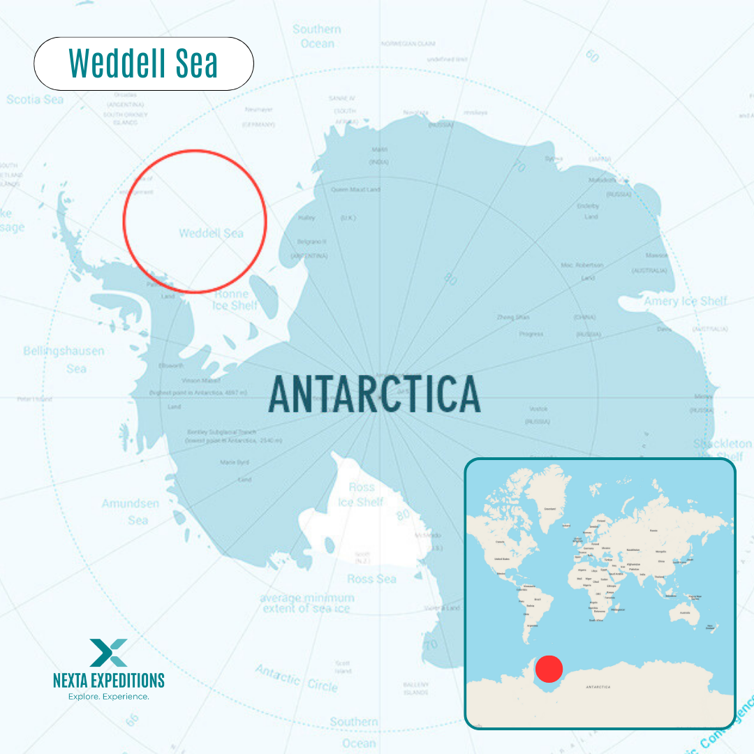 Weddell Sea - maps - Nexta Expeditions